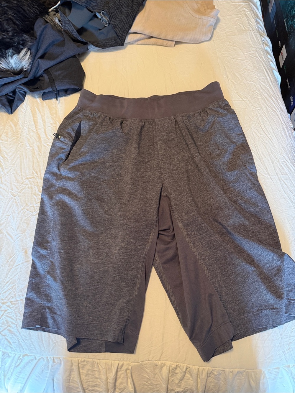 Lululemon Gray Athletic Layered Shorts